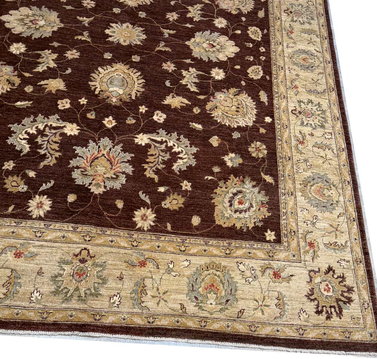 Handmade Chobi Pure Wool Rug – Authentic Afghan Craftsmanship