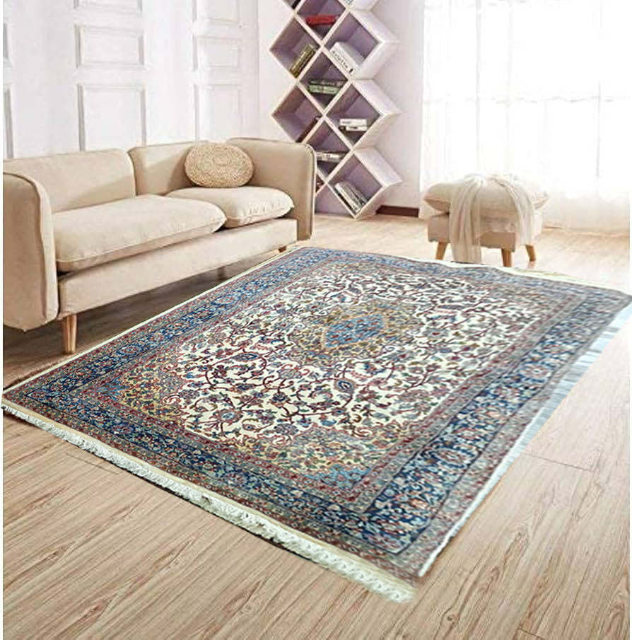 Luxurious Tabriz Carpet – Fine Persian Rug with Silk Highlights