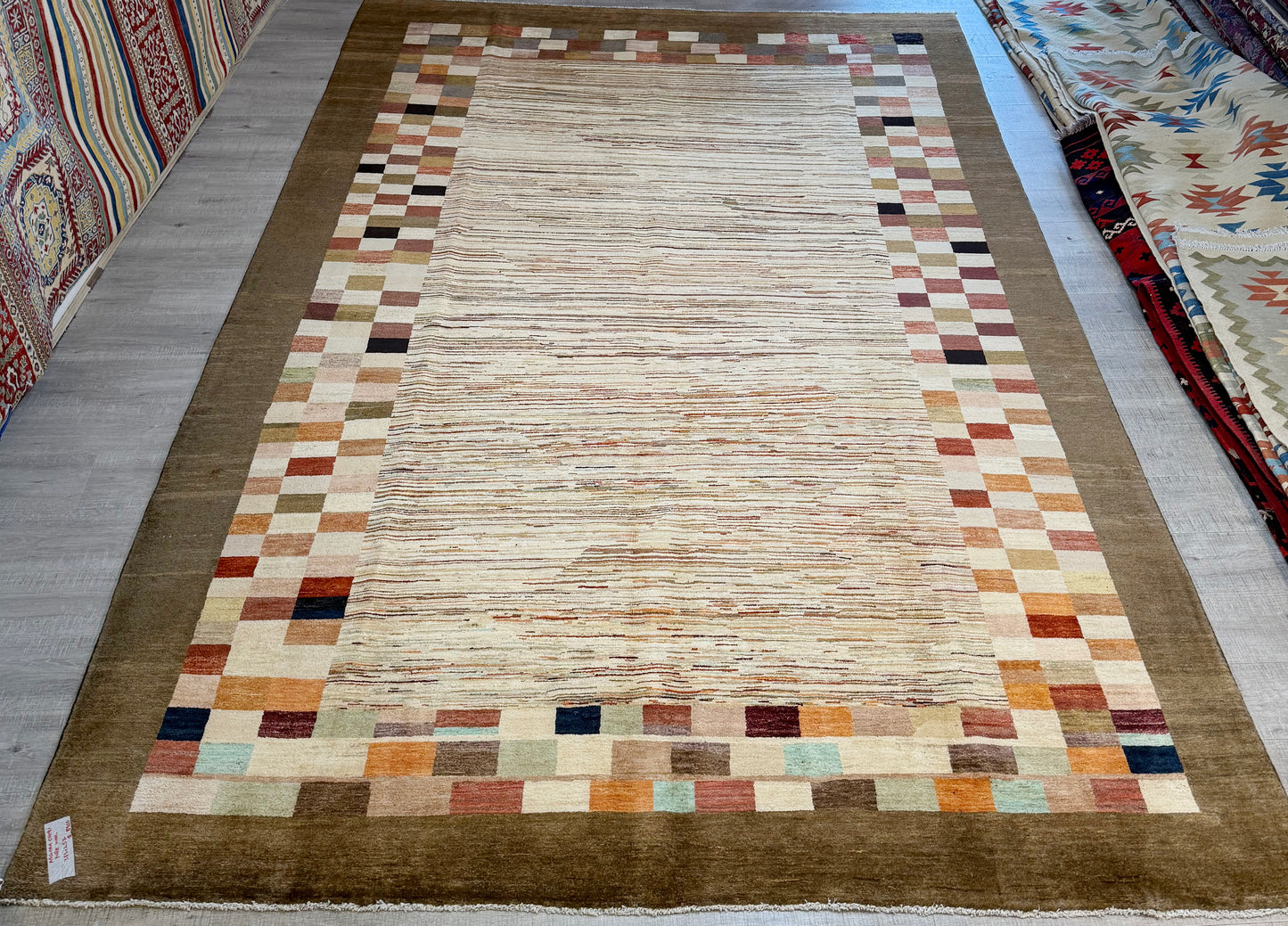 Afghan Chobi Pure Wool Carpet – Handwoven Excellence