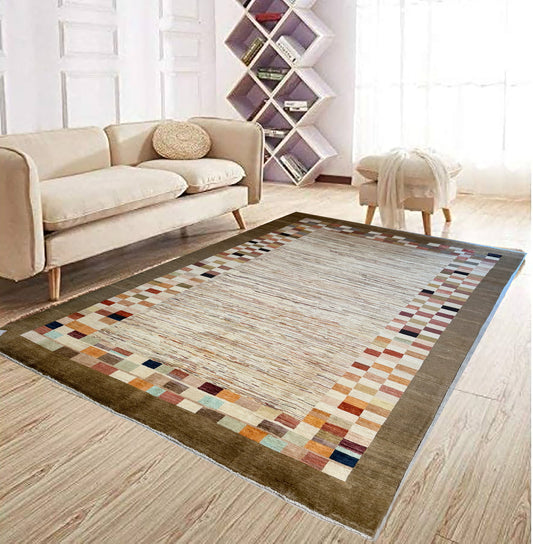 Afghan Chobi Pure Wool Carpet – Handwoven Excellence