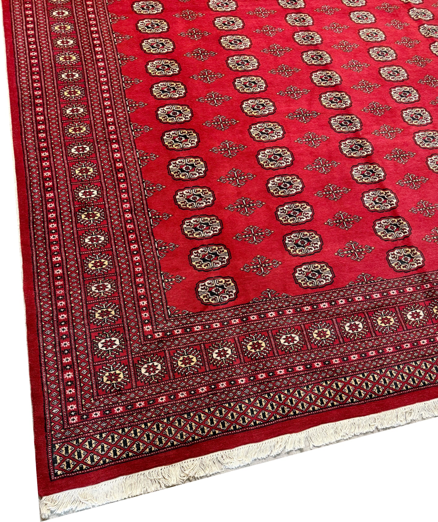 Princess Bokhara 100% Wool Pile Rug – Handcrafted in Pakistan