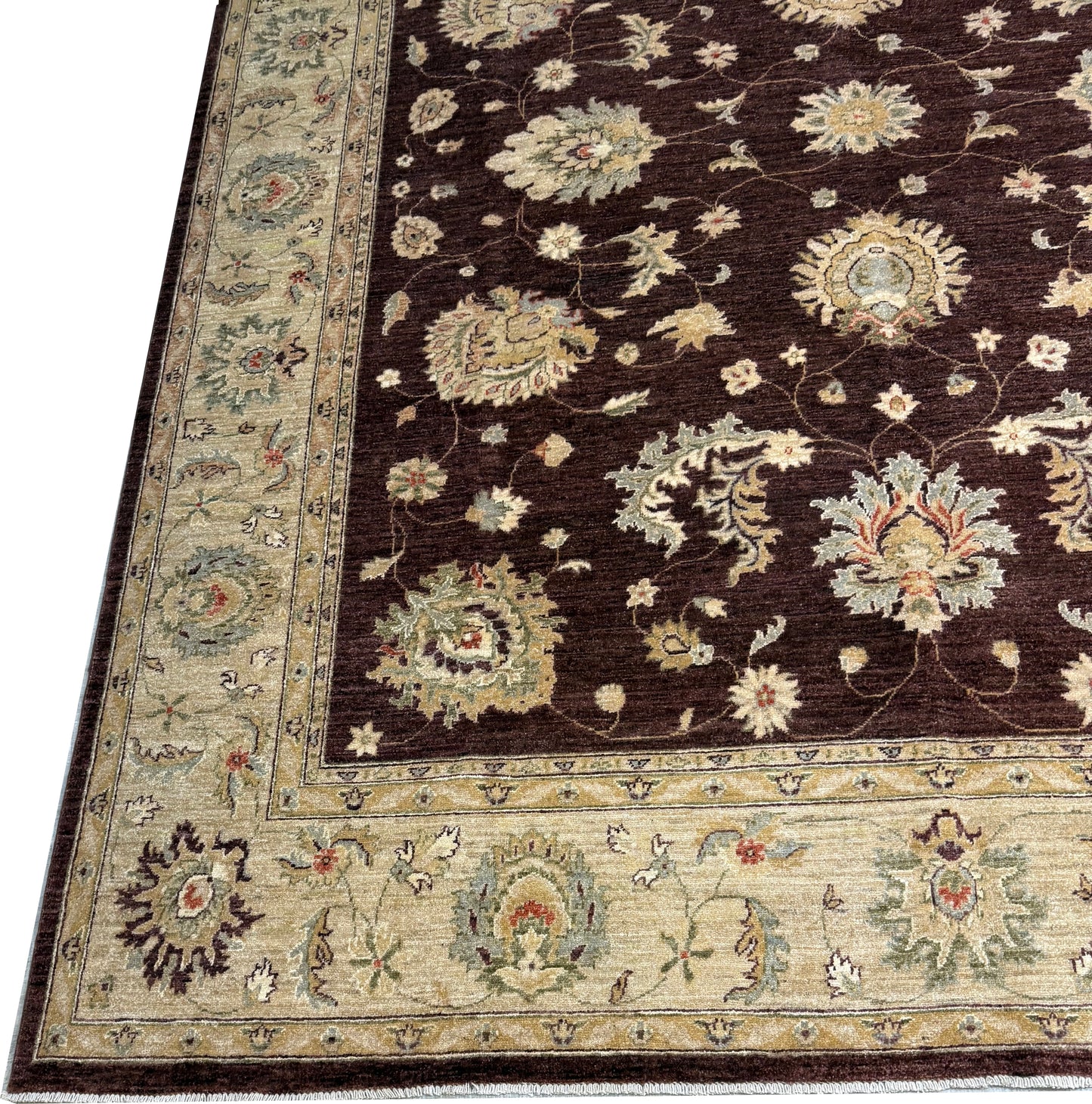 Handmade Chobi Pure Wool Rug – Authentic Afghan Craftsmanship