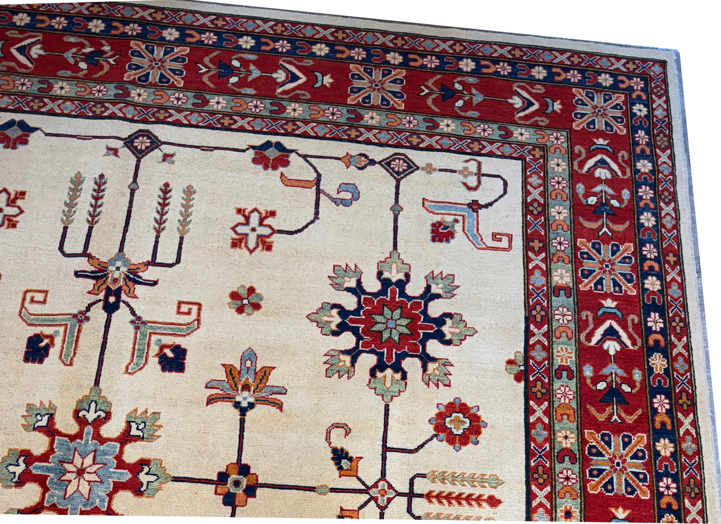 Handmade Chobi Rug – 100% Wool, Crafted in Afghanistan