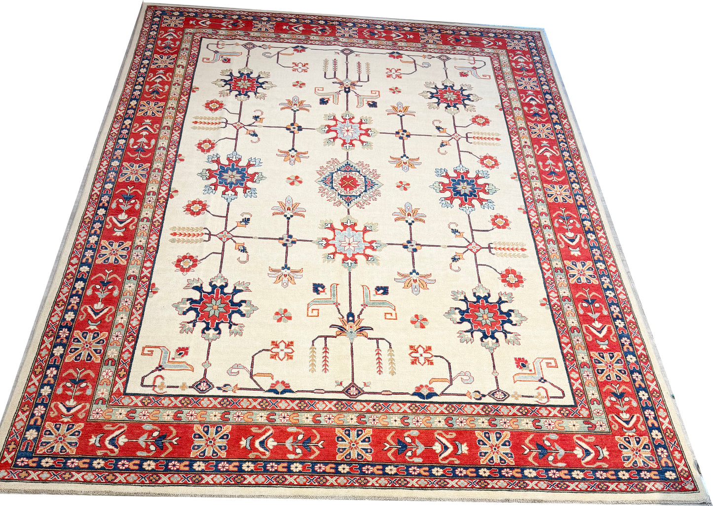 Handmade Chobi Rug – 100% Wool, Crafted in Afghanistan