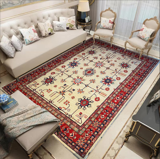 Handmade Chobi Rug – 100% Wool, Crafted in Afghanistan