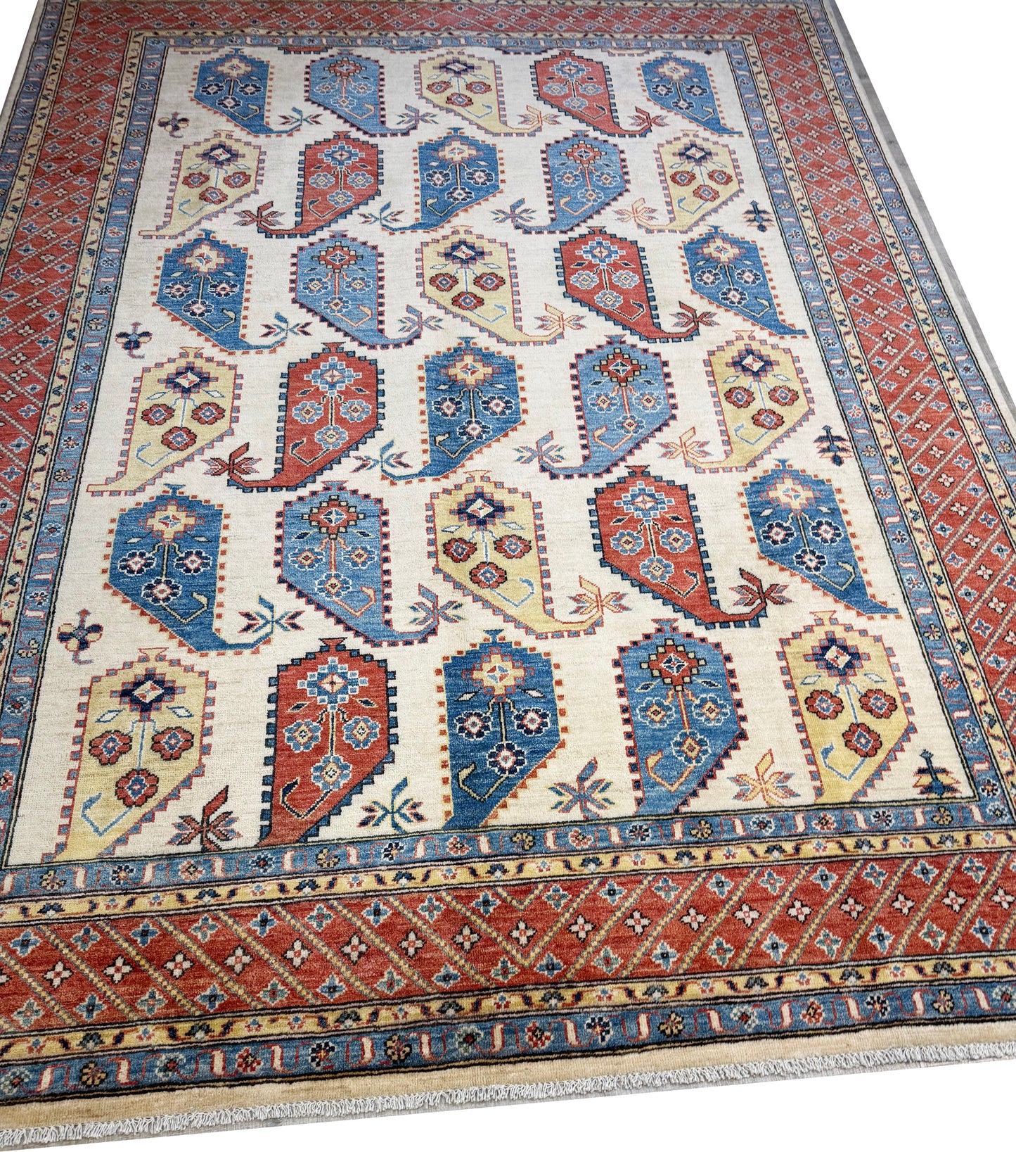 Handmade Chobi Wool Rug – Crafted in Afghanistan