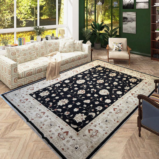 Genuine Hand-Knotted Pakistan Oushak-Chobi Rug – 100% Wool