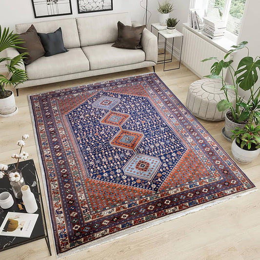 Yalameh 100% Fine Wool Rug – Persian Handwoven Elegance